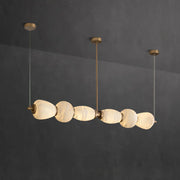 Alabaster Pebble Linear Chandelier — image 11