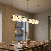 Alabaster Pebble Linear Chandelier — image 7