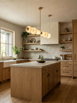 Alabaster Pebble Linear Chandelier — image 10