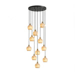 Alabaster Petal Cluster Chandelier