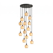 Alabaster Petal Cluster Chandelier