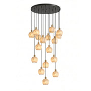 Alabaster Petal Cluster Chandelier