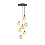 Alabaster Petal Cluster Chandelier
