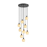 Alabaster Petal Cluster Chandelier