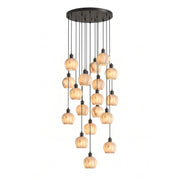 Alabaster Petal Cluster Chandelier