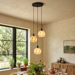 Alabaster Petal Cluster Chandelier