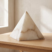 Alabaster Pyramid Table Lamp — image 16