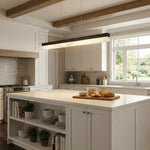 Alabaster Rectangle Linear Pendant Light — image 10