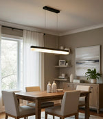 Alabaster Rectangle Linear Pendant Light — image 14
