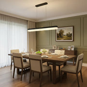 Alabaster Rectangle Linear Pendant Light — image 22