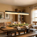 Alabaster Rectangle Linear Pendant Light — image 18