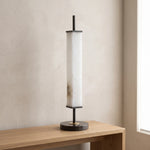 Alabaster Serano Brass Table Lamp — image 15