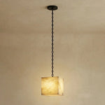 Alabaster Square Chain Chandelier