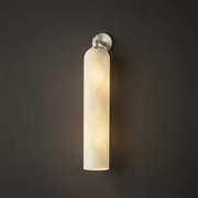 Alabaster Tube Cylinder Wall Sconce