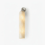 Alabaster Tube Cylinder Wall Sconce