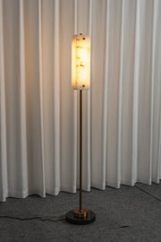 Alabaster Years Brass Floor Lamp — image 17