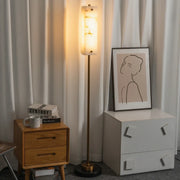 Alabaster Years Brass Floor Lamp — image 5