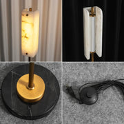 Alabaster Years Brass Floor Lamp — image 22