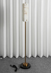 Alabaster Years Brass Floor Lamp — image 18