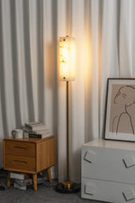 Alabaster Years Brass Floor Lamp — image 15