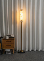Alabaster Years Brass Floor Lamp — image 16