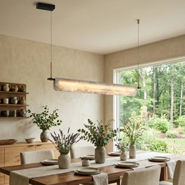 Alabaster Years Linear Pendant Light — image 2