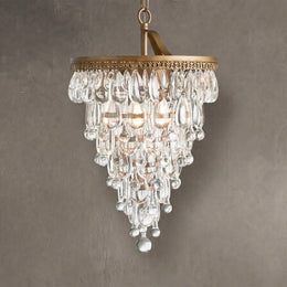 Anabella Round Chandelier 17''23''H