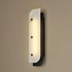 Asymmetrical Elaris Alabaster Wall Lamp