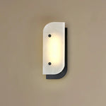 Asymmetrical Elaris Alabaster Wall Lamp