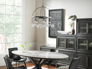 Aubrey Crystal Ball Round Chandelier 5 Light / 8 Light