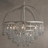 Aubrey Modern Crystal Ball 4 Tier Chandelier