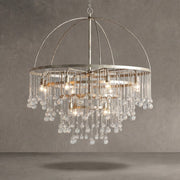 Aubrey Modern Crystal Ball 4 Tier Chandelier