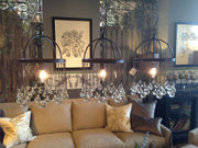 Aubrey Modern Crystal Ball Pendant Light