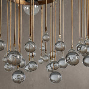 Aubrey Modern Crystal Ball Pendant Light