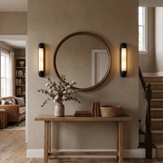 Aveline Bracketed Alabaster Wall Sconce