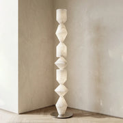 Sculptural Layered Alabaster Floor Lamp — image 14