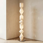 Sculptural Layered Alabaster Floor Lamp — image 13