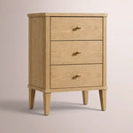 Luvoriel Closed Nightstand — LIGHT OAK / 20