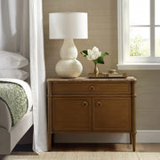 Chavelle Wide Nightstand — SEPIA