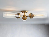 Andreas 3 Lights Glass Flushmount