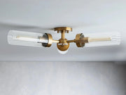 Andreas 3 Lights Glass Flushmount