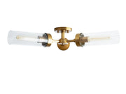 Andreas 3 Lights Glass Flushmount