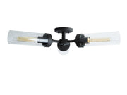 Andreas 3 Lights Glass Flushmount