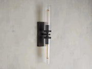 Andreas 2-Light Glass Wall Sconce
