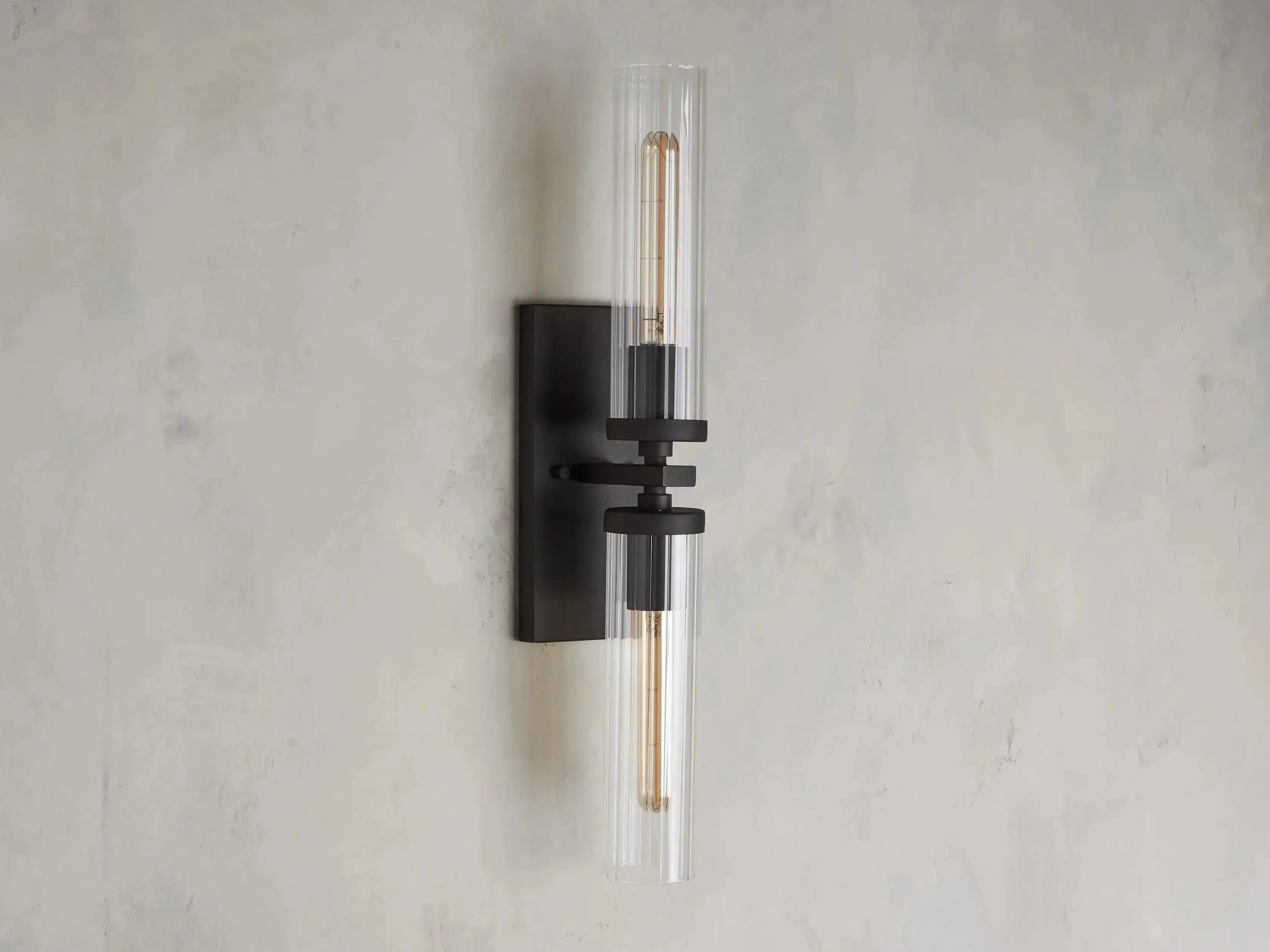 Andreas 2-Light Glass Wall Sconce