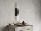 Andreas 2-Light Glass Wall Sconce