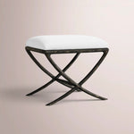 Caloria X-Base Stool — FORGED BRONZE / SNOW WHITE