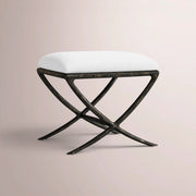 Caloria X-Base Stool — FORGED BRONZE / SNOW WHITE