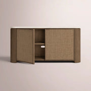 Mivara Sideboard — BROWN OAK / 60