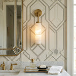 Calla Cylinder Alabaster Wall Lamp